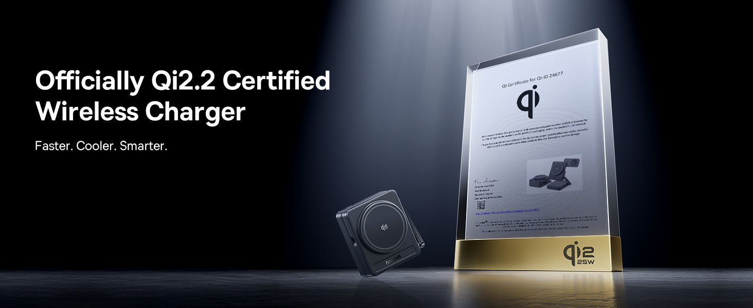 Officially Qi2.2 Certified